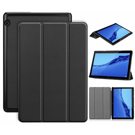 Huawei Mediapad T5 10 10.1“ - Funda Smart Cover (Color Negro)