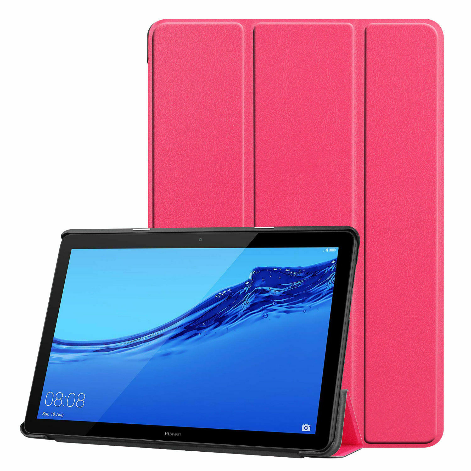 Huawei Mediapad T5 10 10.1“ - Funda Smart Cover (Color Fucsia)