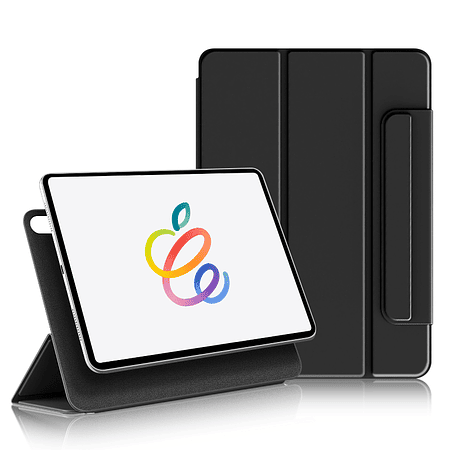 iPad Pro 11" 2020/2021 M1 y 2022 M2 - Funda Magnetica con Espacio Apple Pencil (Color: Negro)