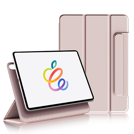 iPad Pro 11" 2020/2021 M1 y 2022 M2 - Funda Magnetica con Espacio Apple Pencil (Color: Rosa)
