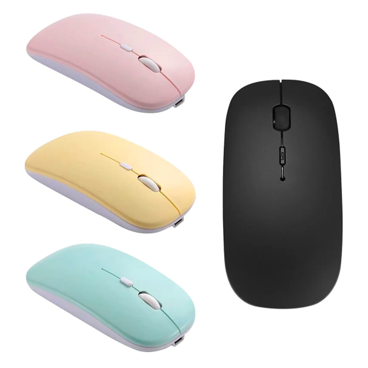 Mouse Bluetooth e inalámbrico para PC, Notebook, iPad, Ta