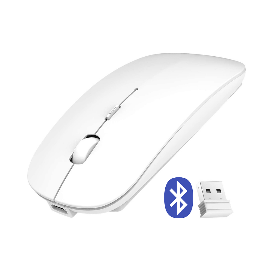 Mouse Bluetooth e inalámbrico para PC, Notebook, iPad, Ta...