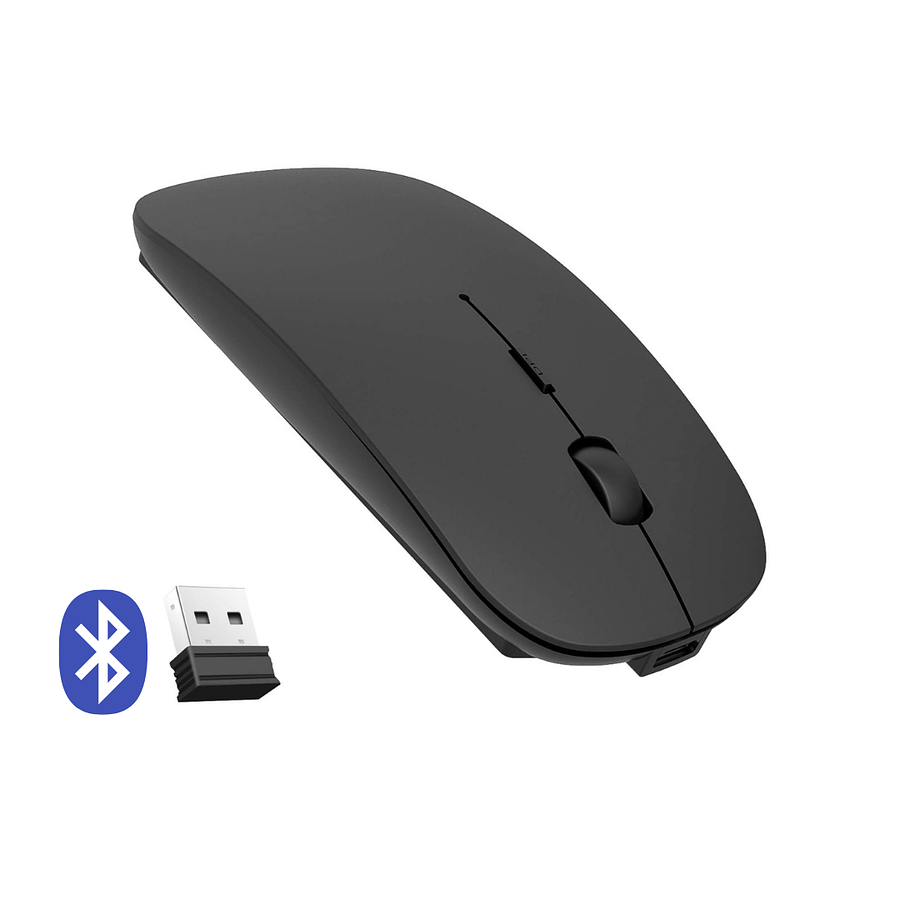 Mouse Bluetooth e inalámbrico para PC, Notebook, iPad, Ta...
