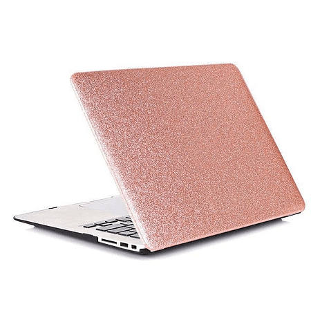 Carcasa MacBook Air 13.3" (Modelo: A1369/A1466) - Glitter Rose Gold