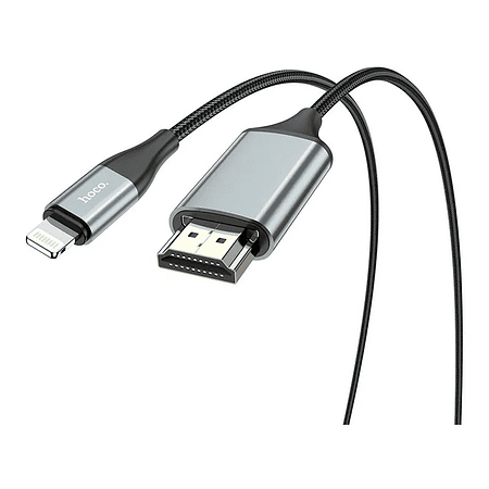 Cable Lightning A Hdmi 2mts Hoco UA15