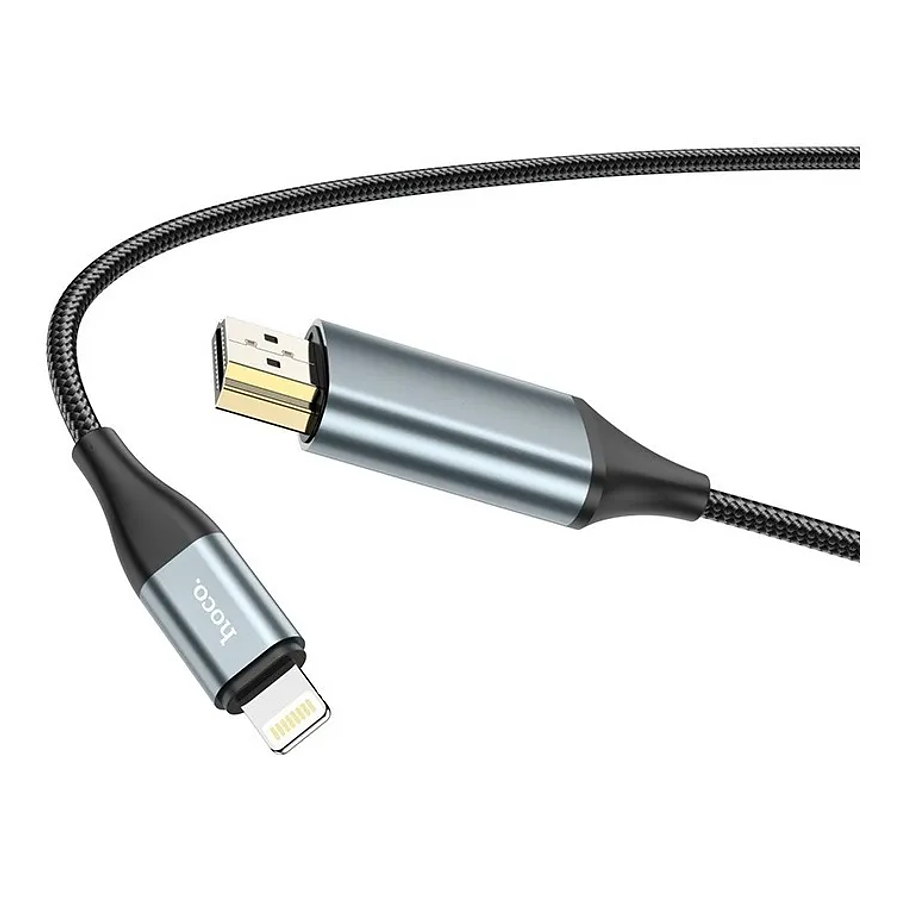 Cable Lightning A Hdmi 2mts Hoco UA15