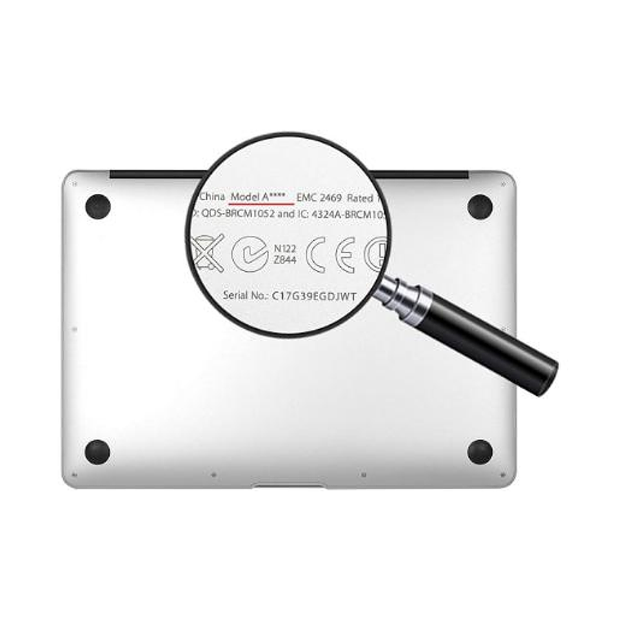 Carcasa MacBook Pro 13” Con o sin TouchBar (Model A1708 / TouchBar ﻿A1988/A1706/A1989/A2159/A2289/A2251/2338) - Transparente Matte