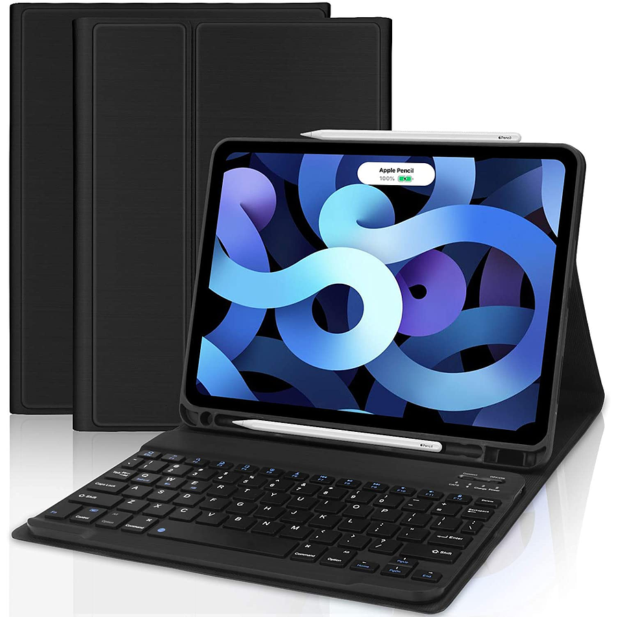 Funda + Teclado iPad 10.9 (Air 4 - 5 M1) / iPad Pro 11