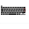 Protector para Teclado Para Macbook New Pro 13 Model A2338 M1 2020 (Negro)