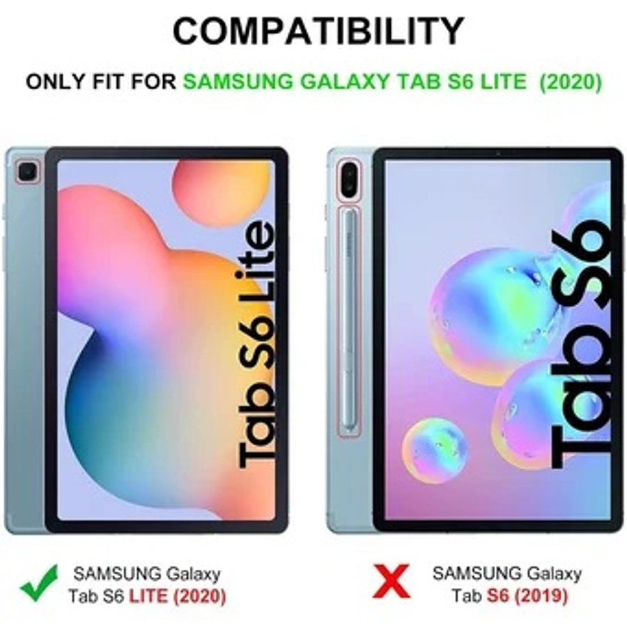 Funda + Teclado Samsung Galaxy Tab S6 Lite 10.4