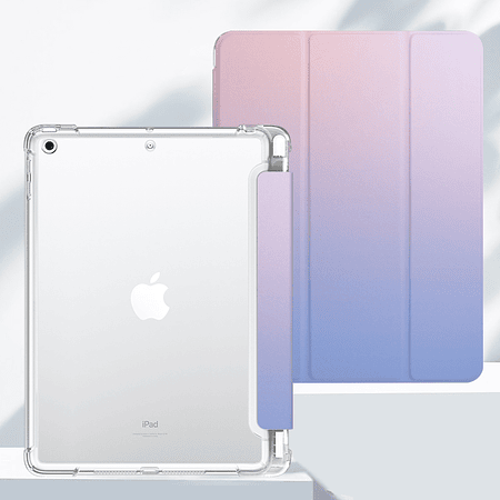 iPad 10,2" (7º, 8º y 9º generación) - Funda con Ranura Apple Pencil | Faded lilac pink