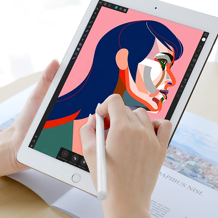 Lápiz Táctil para iPad (6, 7, 8, 9 y 10° Generación - Air 3, 4, 5 - Pro) - Hoco