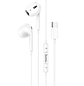 Audifonos Hoco M101 Max Crystal In Ear Tipo C Blanco - Miniatura 1