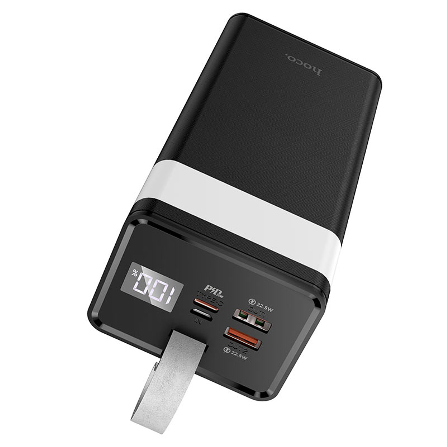 Cargador Portatil Hoco J86 Powerbank 22.5W 40.000mAh negro 4