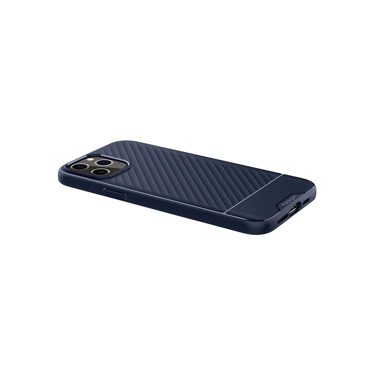 Carcasa Spigen Para iPhone 12 Pro Max Core Armor Navy Blue 5