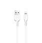 Cable Hoco Data X20 Flash USB A Lightning 3m Blanco - Miniatura 1