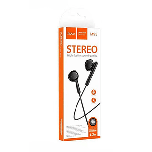 Audifonos Hoco M93 In Ear Jack 3.5mm Negro