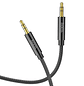 Cable de Audio Hoco UPA19 Jack 3.5mm a Jack 3.5mm 1m Negro - Miniatura 2