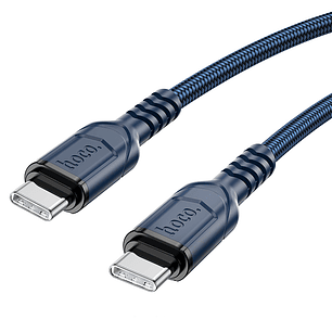 Cable Hoco X59 Victory USB Tipo C a USB Tipo C 1M 60W Azul