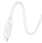 Cable Hoco X96 Hyper USB A Lightning 1m 2.4A Blanco - Miniatura 3