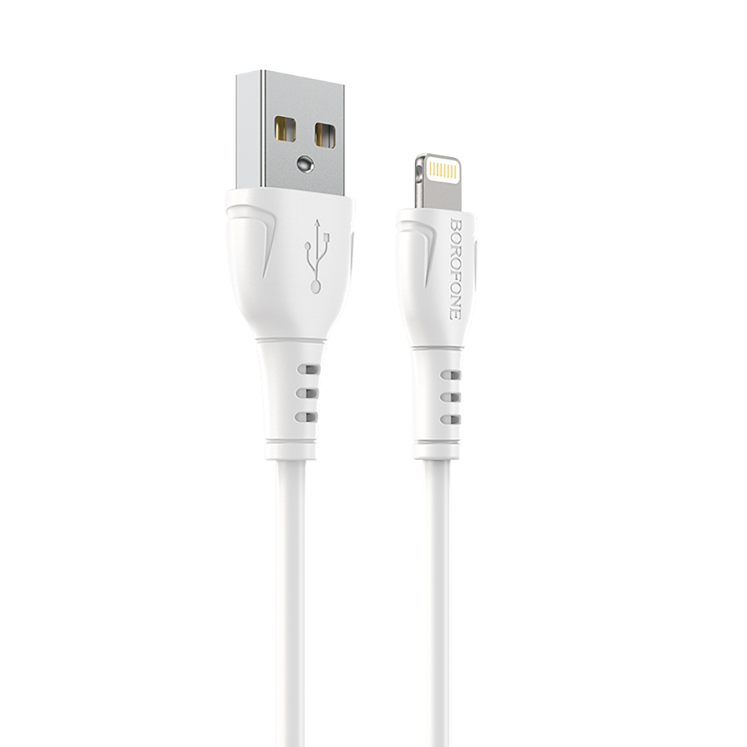 Cable Borofone BX51 Triumph USB A Lightning 1m 2.4A Blanco 1