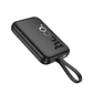 Powerbank Magnetico Hoco Q35 Portable PD20W Cable 10000mAh Negro - Miniatura 1