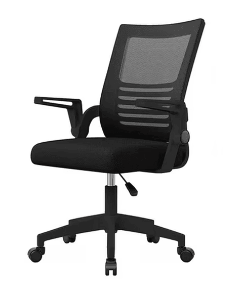 Silla Ergonómica de Oficina Malla Negra 808