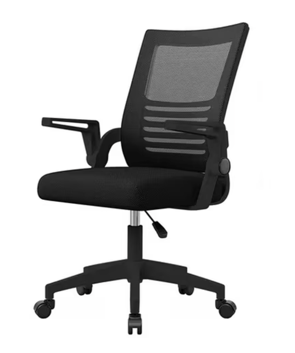 Silla Ergonómica de Oficina Malla Negra 808 1