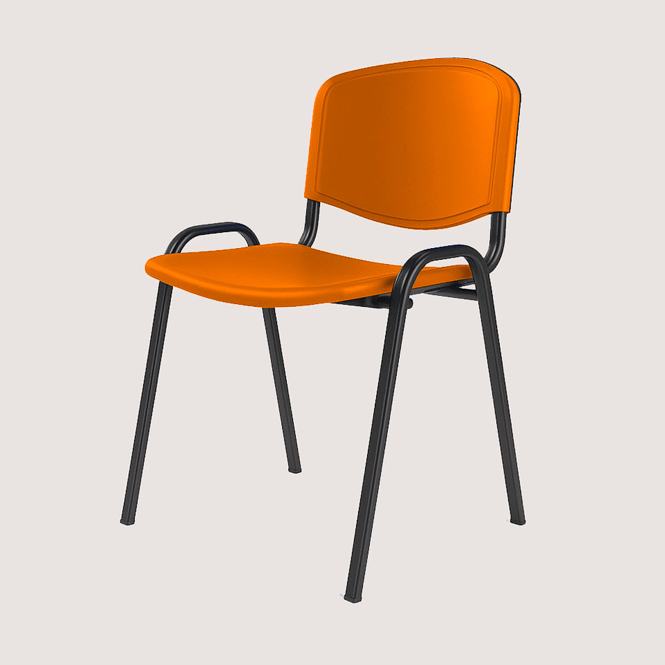 Silla ISO Tela y Polipropinelo 3