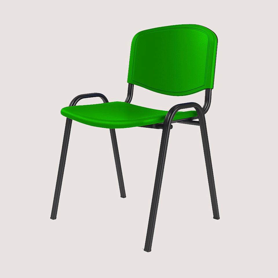 Silla ISO Tela y Polipropinelo 5