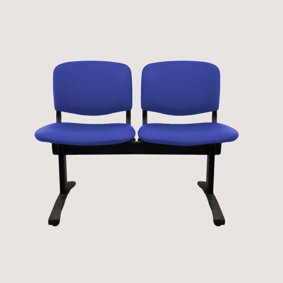 Banqueta 2 cuerpos tapizada en tela 5