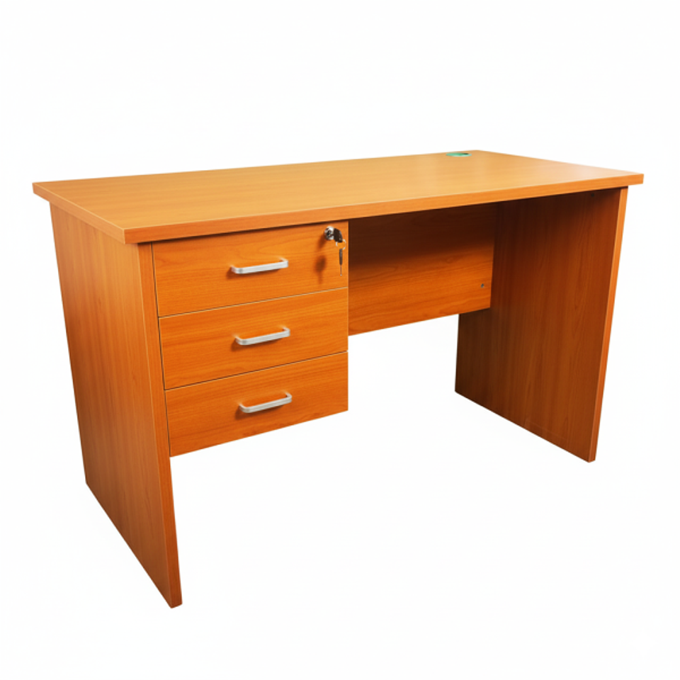 Escritorio Ejecutivo Malta 3 Cajones Con Llave 120×60 Cm 3