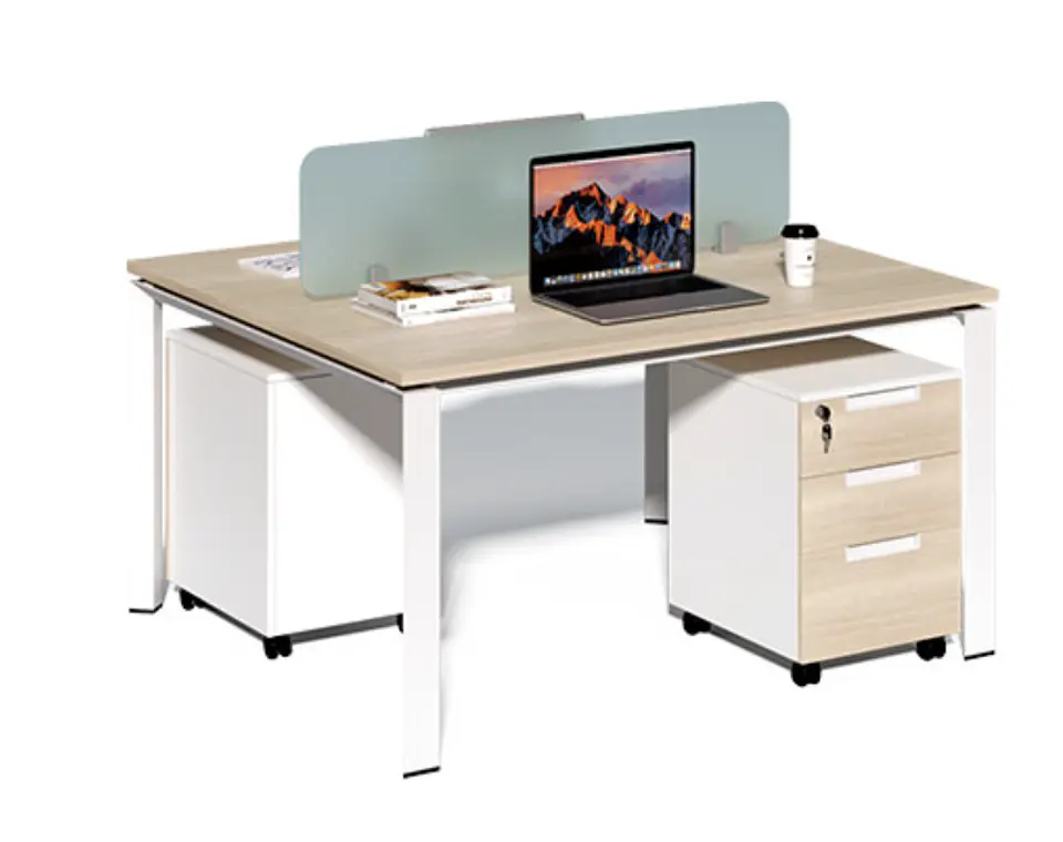 Escritorios Bench Ex 2 Personas 120X120X75 CON CAJONERA 1