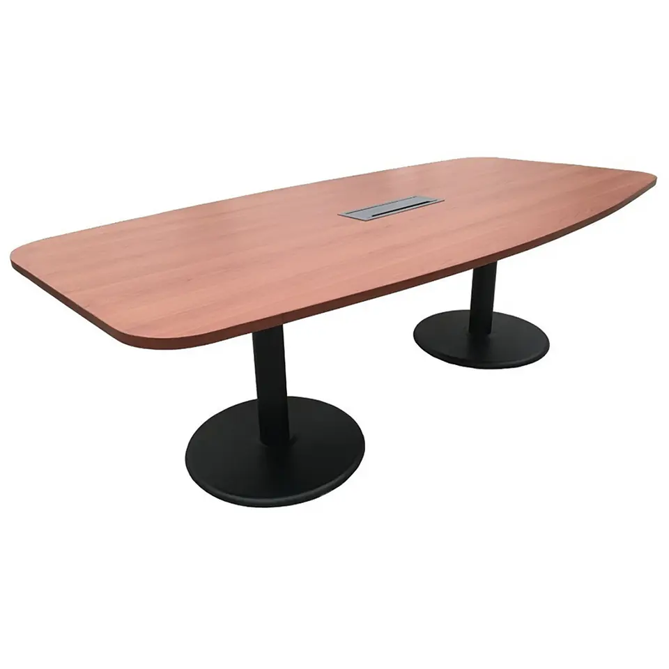 Mesa de Reunión – 320 x 120 cms con caja eléctrica (Peral o Cerezo) 3