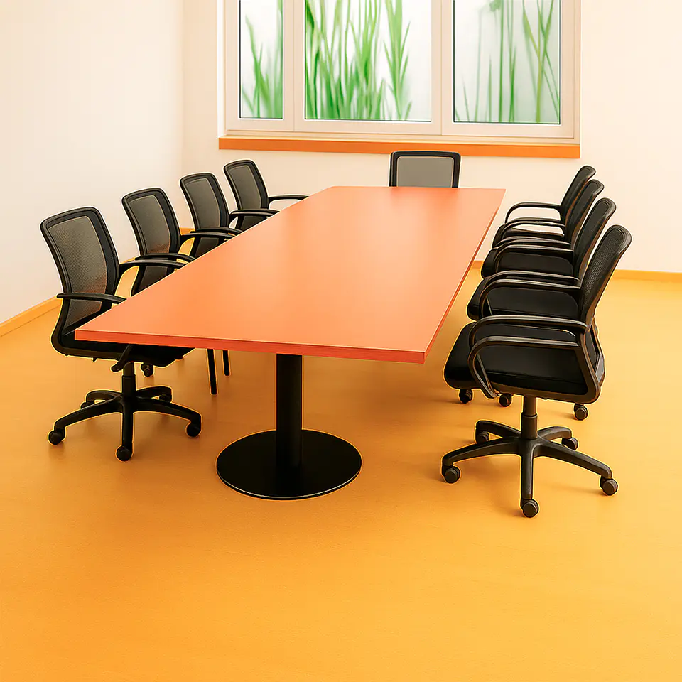 MESA DE REUNION RECTANGULAR 10 PERSONAS 240 x 100 1