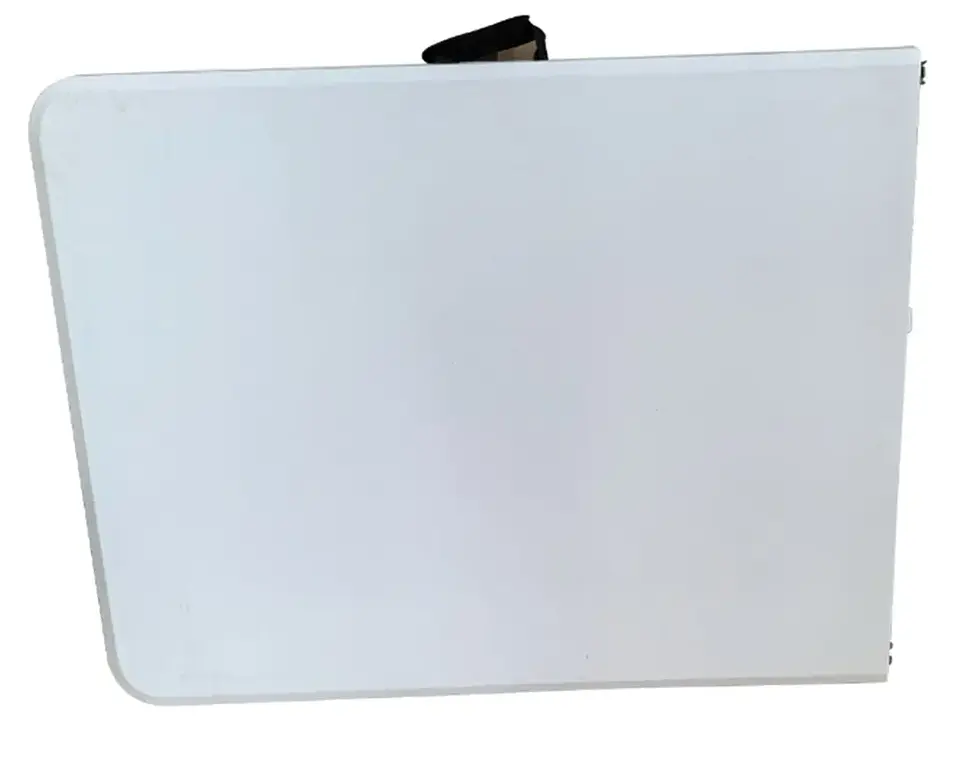 Mesa plegable blanca 180cm x74cm  4