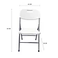 SILLA PLEGABLE  BLANCA - Miniatura 3