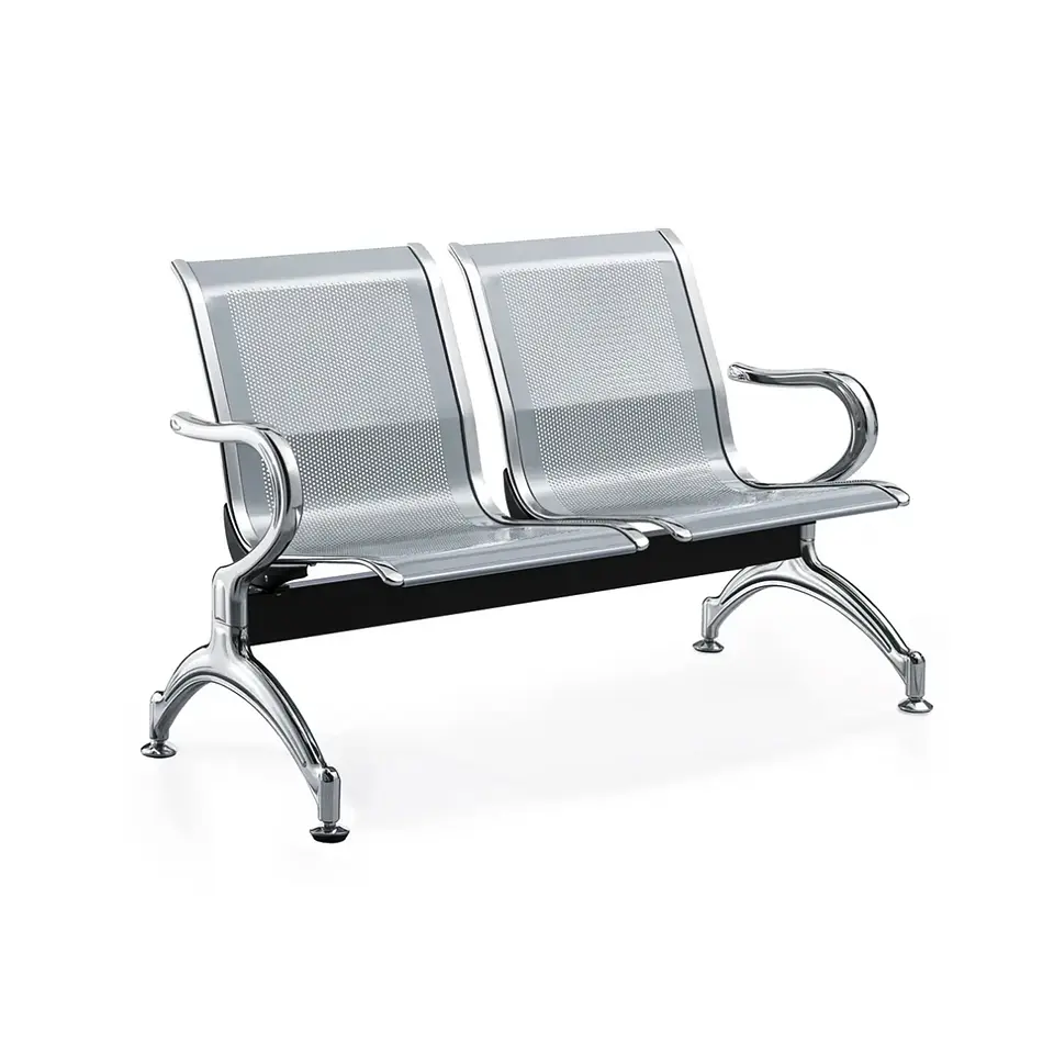 BANQUETA DE ESPERA 2 PUESTOS 3