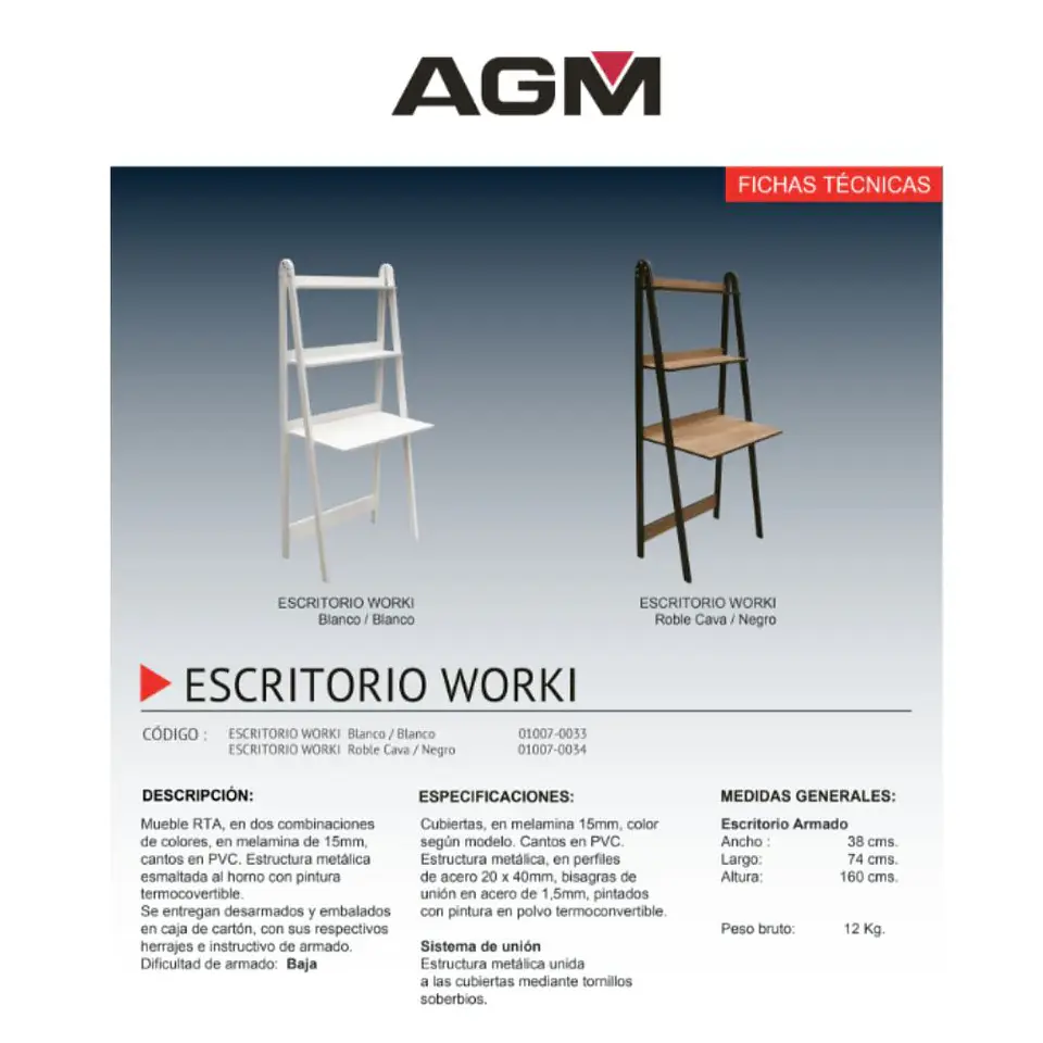 Escritorio Worki Industrial 2