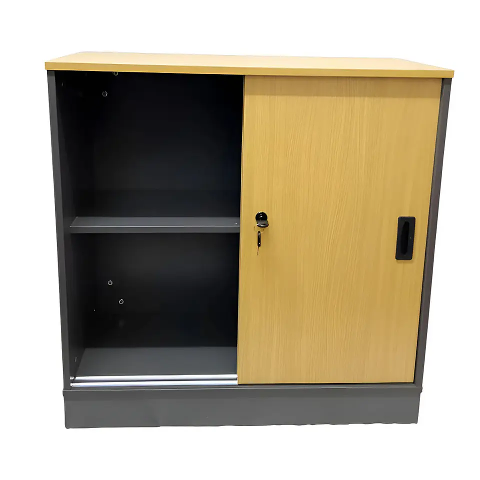 Gabinete Bajo Torino con Puertas Almacenamiento Elegante 1