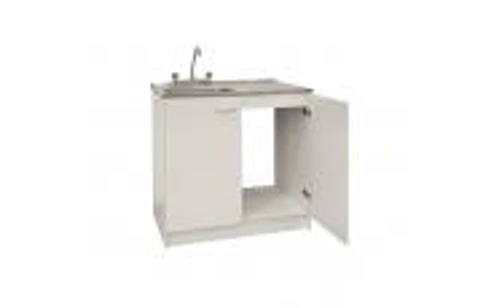 Kit Lavaplatos 80cm Blanco Derecho