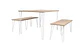 Set de Comedor 120x73x75 Vintage Jerez - Miniatura 1