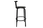 Taburete Bar Negro/Negro - Miniatura 2