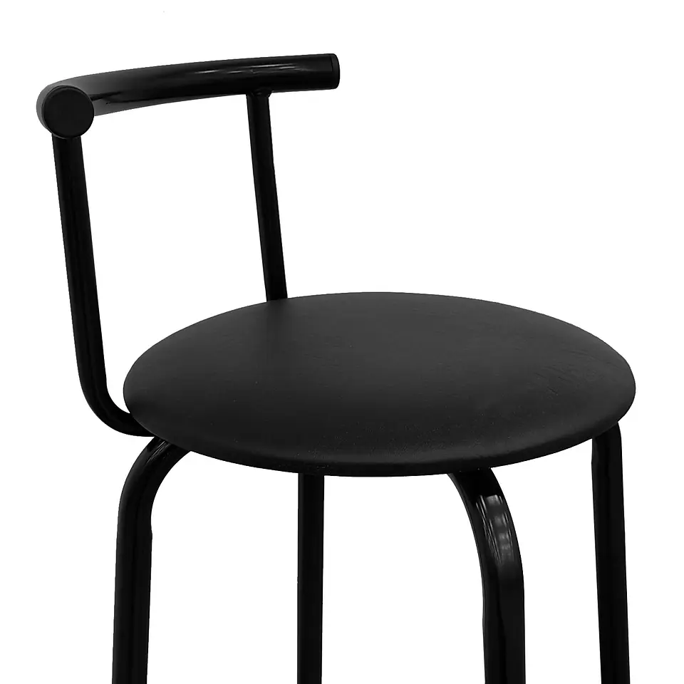Taburete Bar Negro/Negro 3