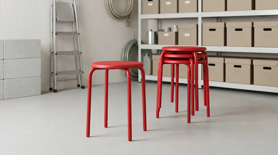 Piso Apilable Rojo 2