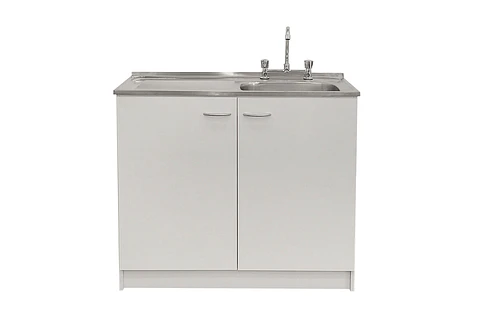 Kit Lavaplatos 100cm Blanco Izquierdo