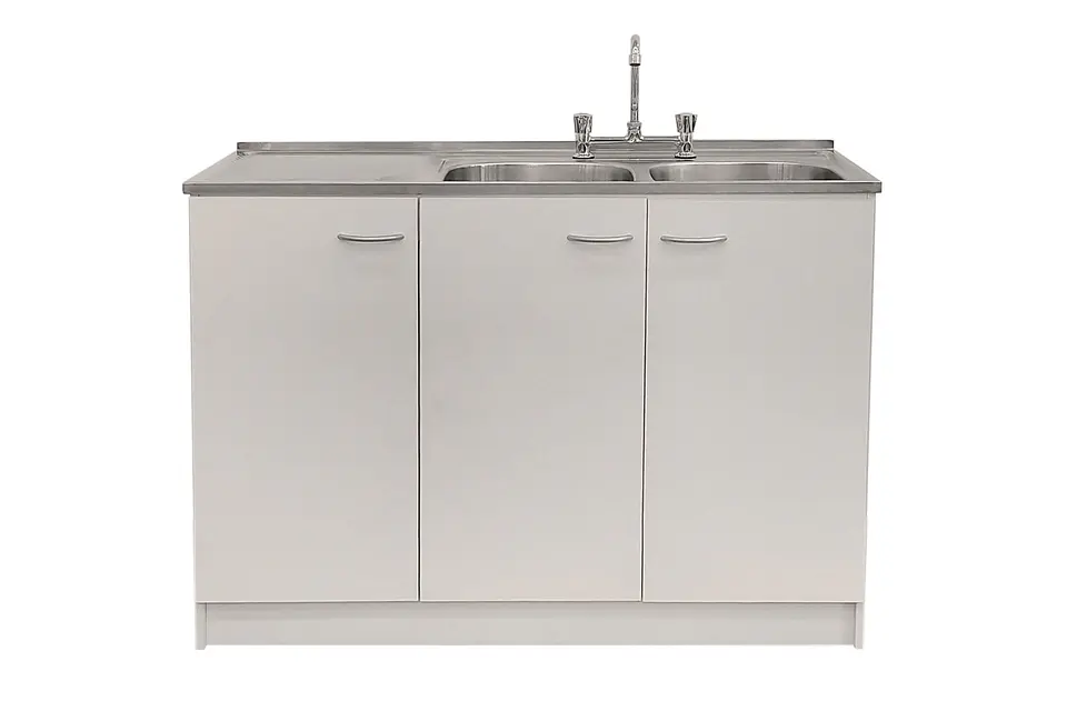 Kit Lavaplatos 120cm Blanco Izquierdo 1