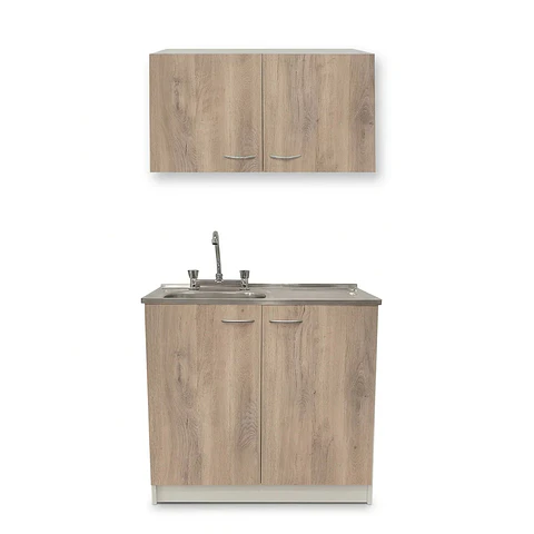 Set Base/Mural Lavaplatos 80cm Derecho