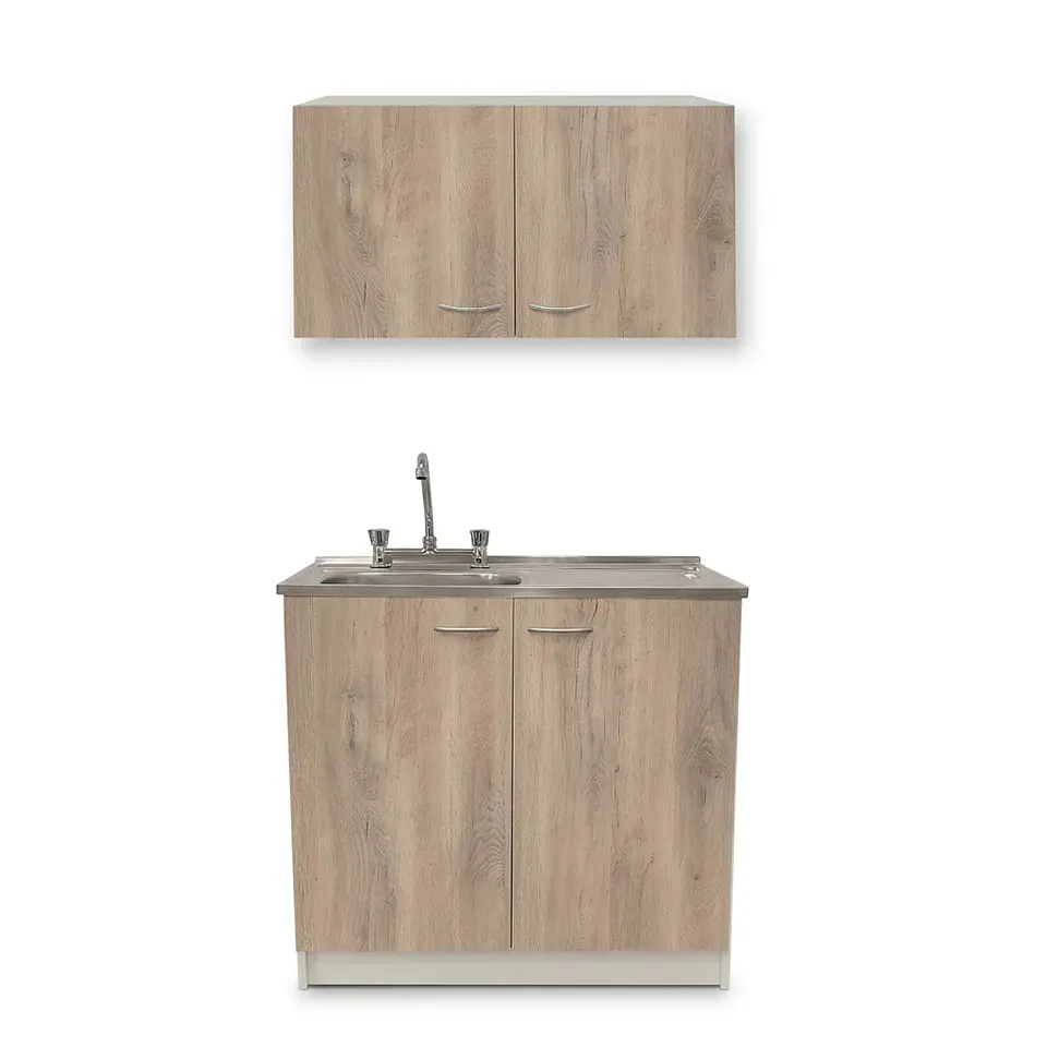 Set Base/Mural Lavaplatos 80cm Derecho 1