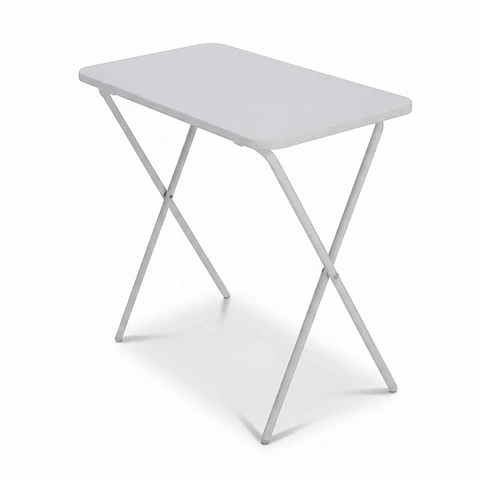 Mesa Plegable Auxiliar Blanca